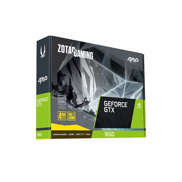 Tarjeta de Video ZOTAC GeForce GTX 1650 AMP CORE  5