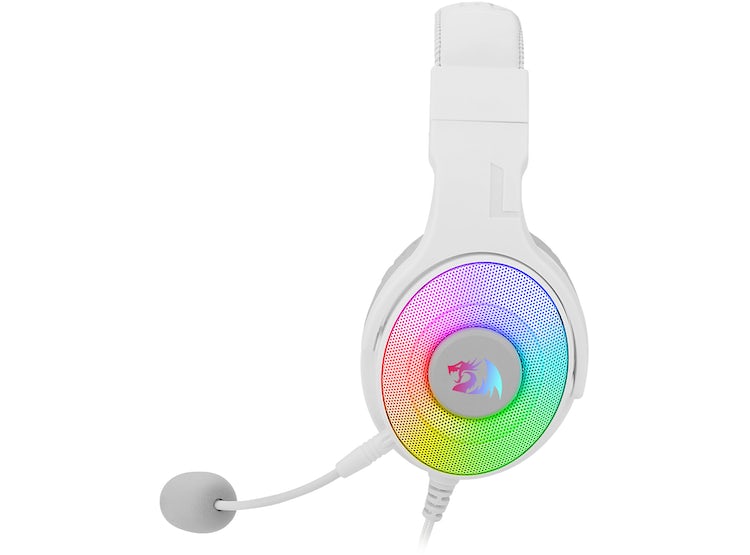 Audífono Gamer Redragon Pandora H350W RGB 7.1 Blanco 2
