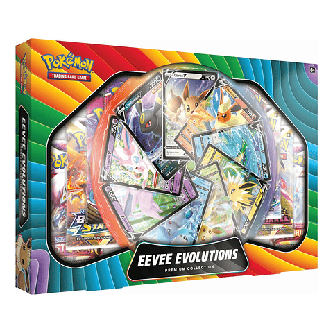 TCG Caja Pokémon Colección Premium Evoluciones de Eevee Español