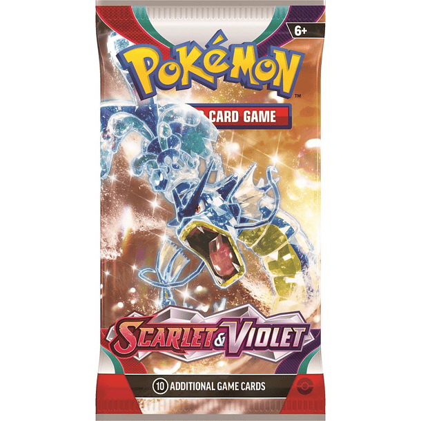 TCG sobre Pokémon Scarlet & Violet Booster Suelto Ingles 2