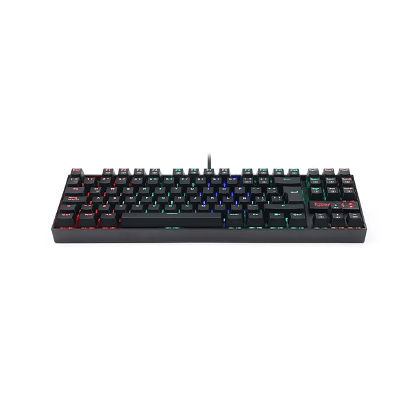 Teclado Gamer Redragon Kumara Negro Mec RGB Sw red español  4