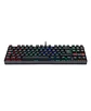 Teclado Gamer Redragon Kumara Negro Mec RGB Sw red español  - Miniatura 4