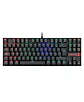 Teclado Gamer Redragon Kumara Negro Mec RGB Sw red español  - Miniatura 1