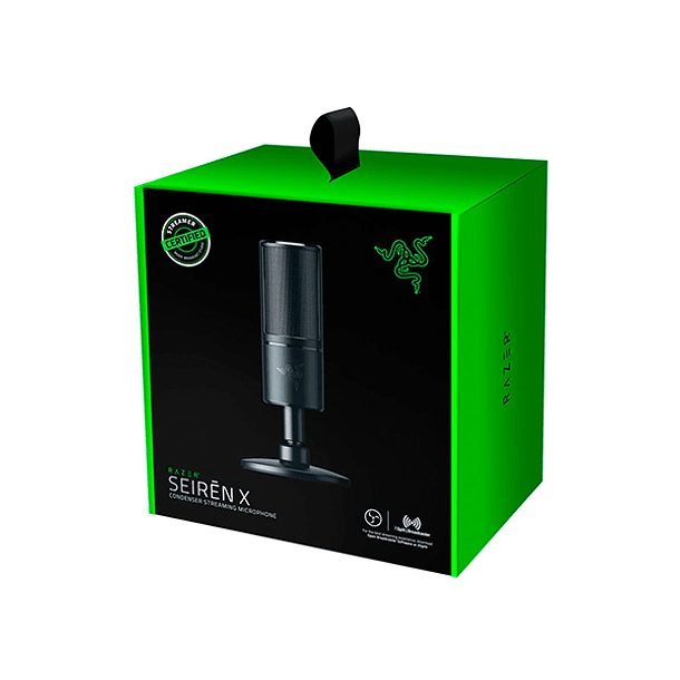 Micrófono Gamer Razer Seiren X Streaming. Classic Black  5