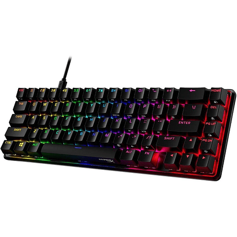 Teclado Gamer HyperX Alloy Origins 65% US Red 