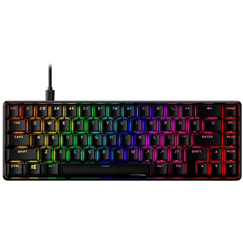 Teclado Gamer HyperX Alloy Origins 65% US Red 