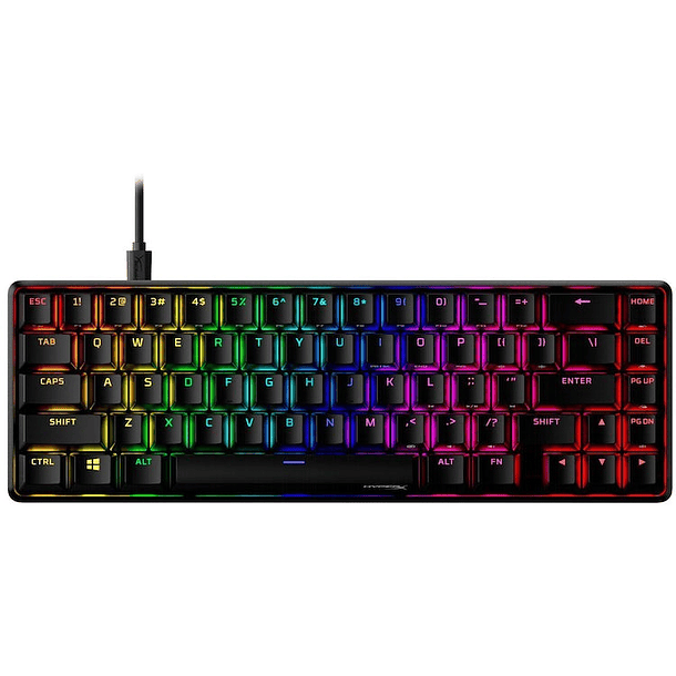 Teclado Gamer HyperX Alloy Origins 65% US Red  2