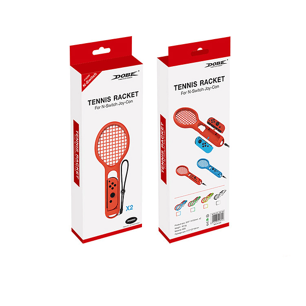 Accesorio Dobe - Adaptador tipo raquetas para Joy-Con x2  3