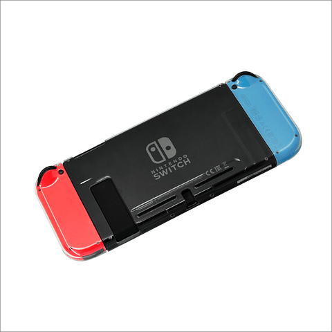 Accesorio Dobe - Carcasa Transparente Ridida Nintendo Switch 