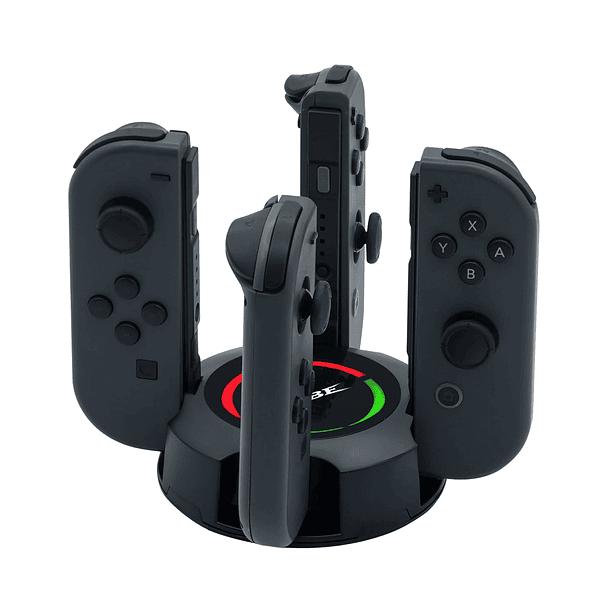 Accesorio Dobe - Cargador Para Joy-Con de Nintendo Switch - Hasta 4  3