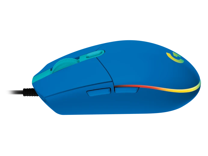 Mouse Gamer G203 Lightsync Blue  4