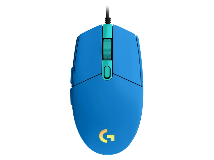 Mouse Gamer G203 Lightsync Blue  1