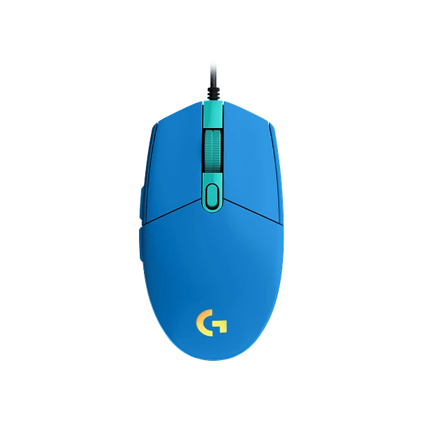 Mouse Gamer G203 Lightsync Blue  1