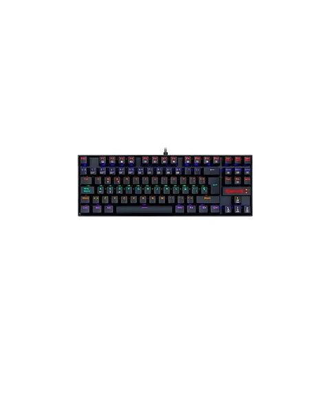 Teclado Redragon Kumara Rainbow Black Switch Red esp