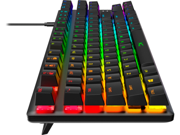 Teclado Gamer HyperX Alloy Origins Core switch aqua. tkl. rgb. en  3