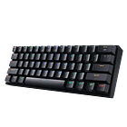Teclado Gamer Redragon Draconic wifi rgb 60% black brown  4
