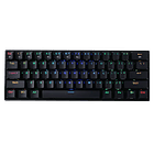 Teclado Gamer Redragon Draconic wifi rgb 60% black brown  1