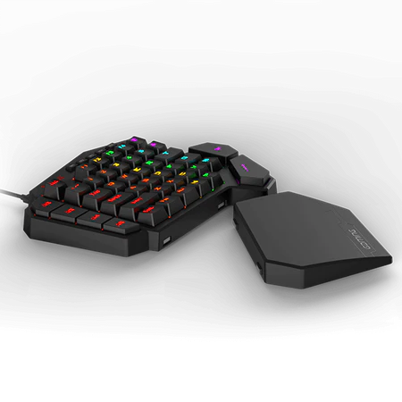 Teclado Gamer Redragon Mecánico Una mano DITI sw brown EN 2