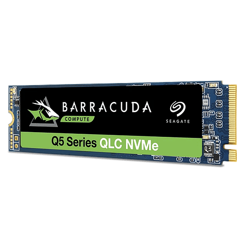 Estado solido Seagate BarraCuda Q5 SSD 500GB PCIE interno M.2 2280 PCI Exp 