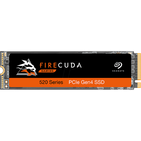 Disco Solido Seagate SGT SSD 1TB M.2 2280 FireCuda 520 PCIe Gen4 NVMe 5000/4400 M 