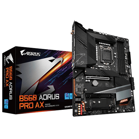 Placa Madre Gigabyte - B560 AORUS PRO AX - Motherboard - ATX - LGA1200 S 