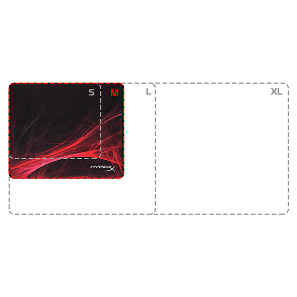 Mousepad HyperX FURY S Pro Gaming Speed Edition M  3