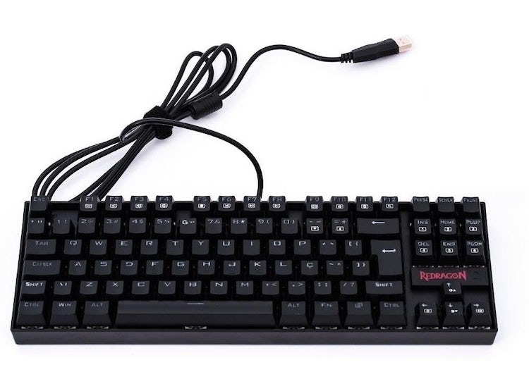 Teclado Gamer Redragon Kumara K552 Sw Outemu Red  3