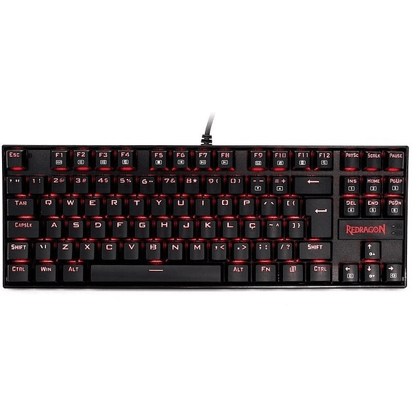 Teclado Gamer Redragon Kumara K552 Sw Outemu Red  2