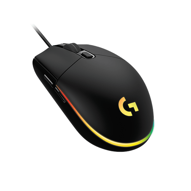 Mouse Gamer Logitech g203 lightsync black 2
