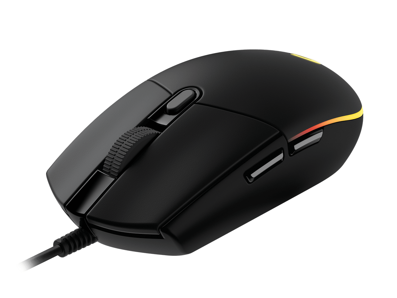 Mouse Gamer Logitech g203 lightsync black 3