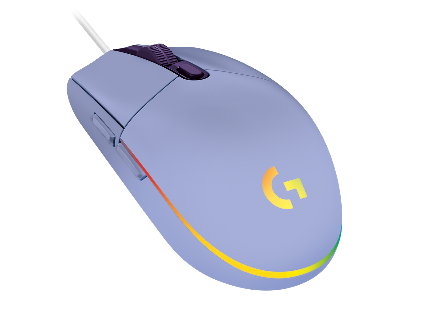 Mouse Gamer Logitech g203 lightsync lila 2