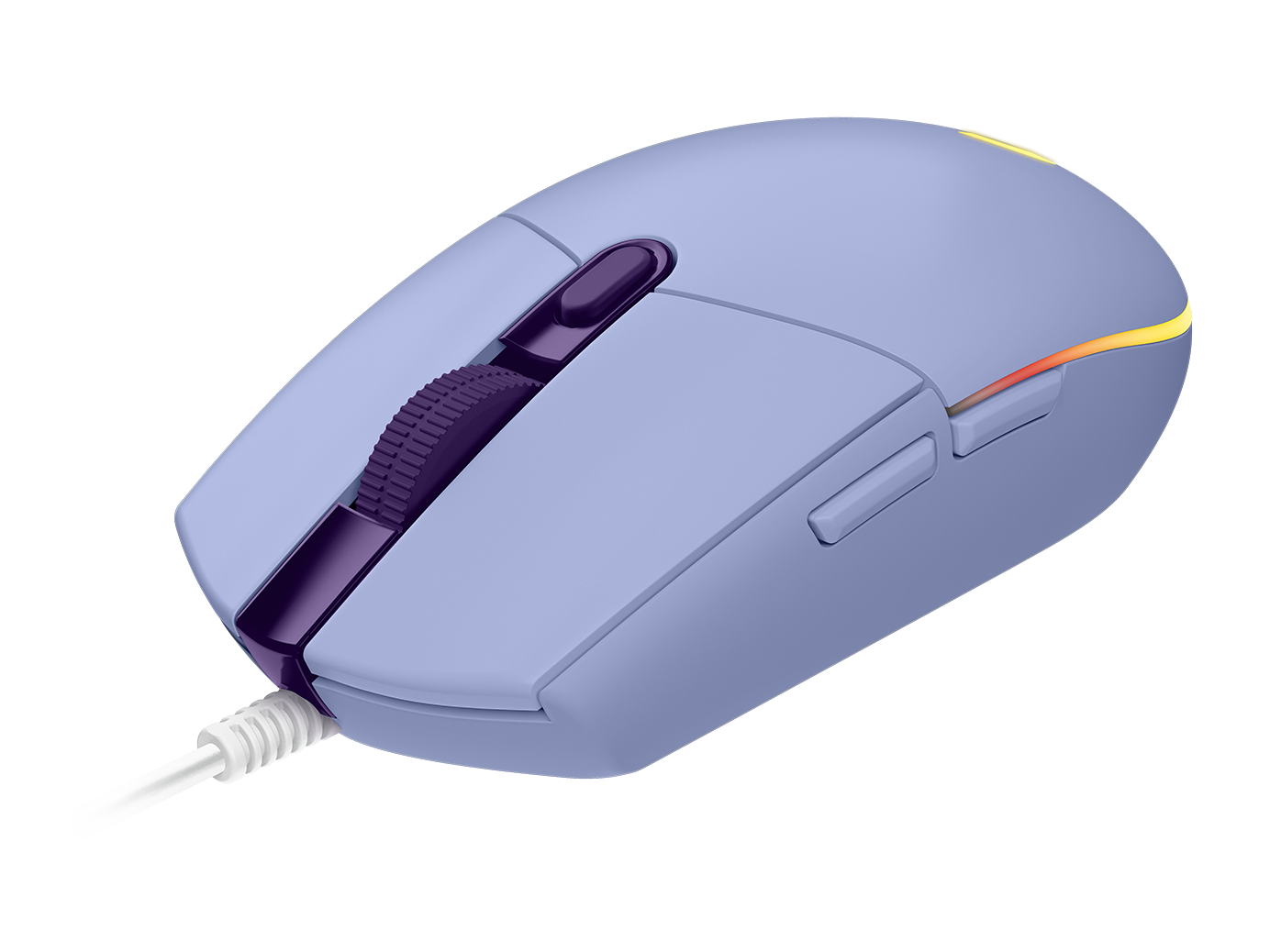 Mouse Gamer Logitech g203 lightsync lila 4