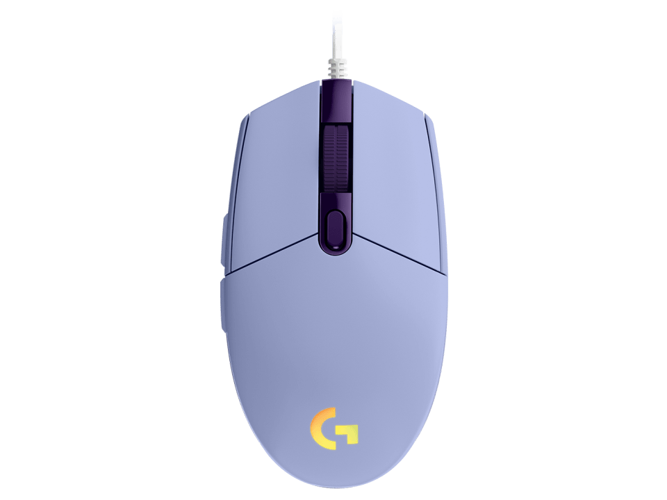 Mouse Gamer Logitech g203 lightsync lila 1