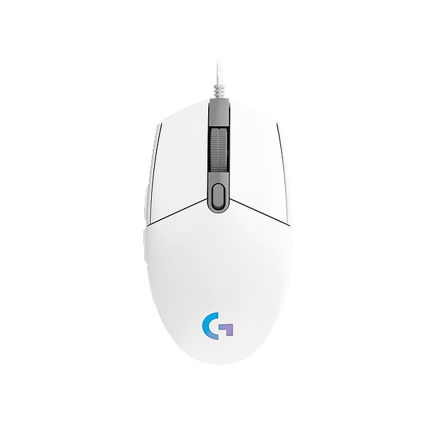 Mouse Gamer Logitech g203 lightsync white  1