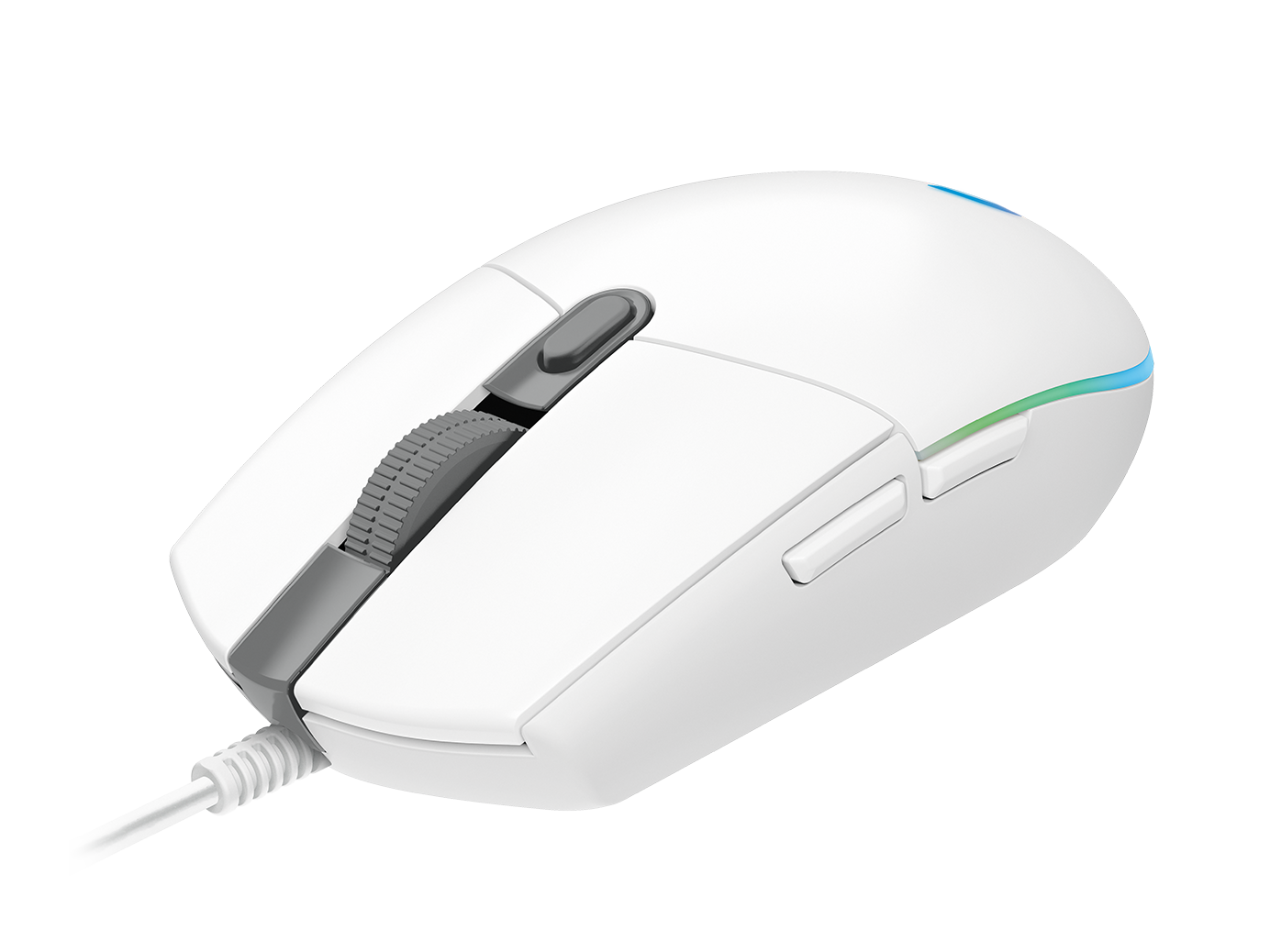 Mouse Gamer Logitech g203 lightsync white  4