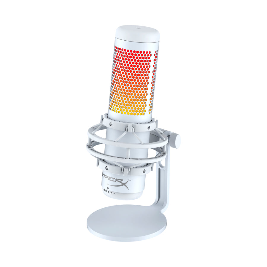 Micrófono HyperX Quadcast S RGB White  2