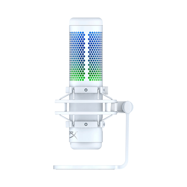 Micrófono HyperX Quadcast S RGB White  4