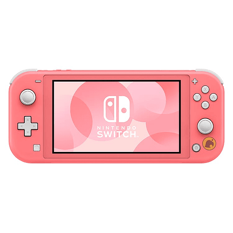Consola Nintendo Switch Lite Isabelle + Animal Crossing Coral