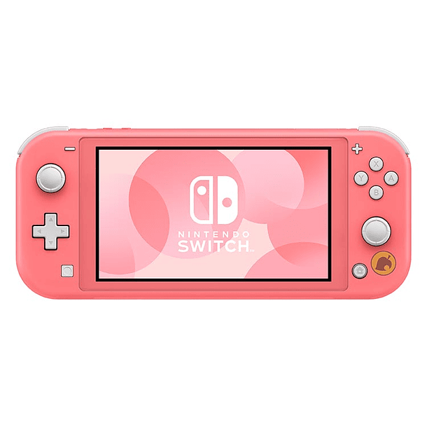 Consola Nintendo Switch Lite Isabelle + Animal Crossing Coral 1