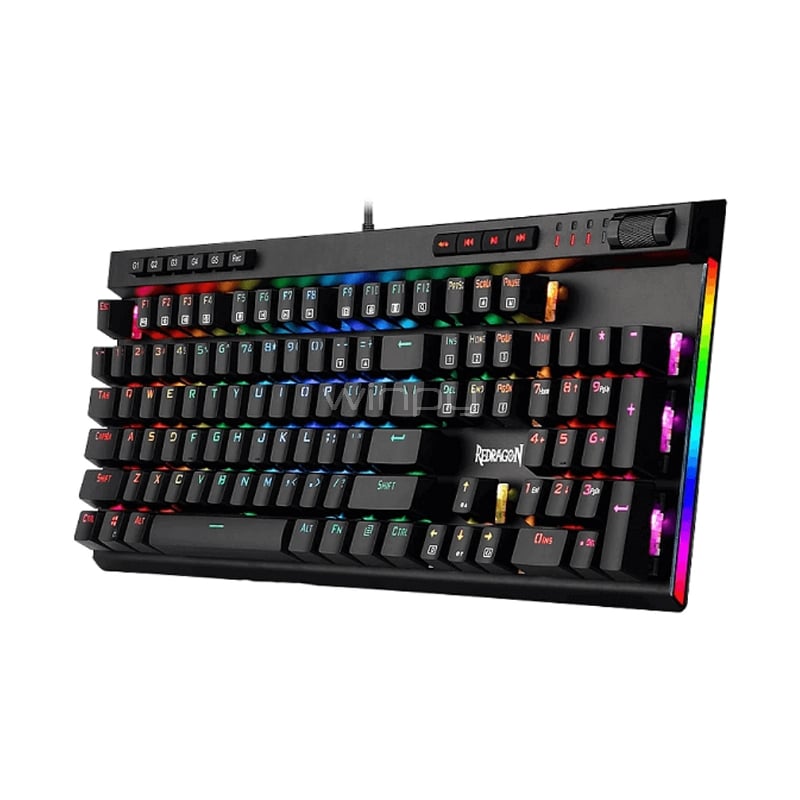 Teclado Gamer Redragon VATA PRO k580 rgb sw brown optico sp 3