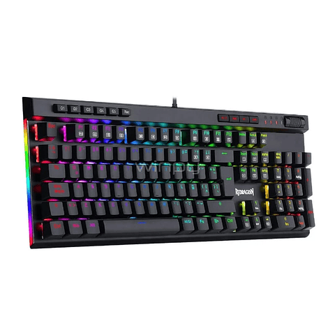 Teclado Gamer Redragon VATA PRO k580 rgb sw brown optico sp