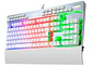 Teclado Gamer Redragon mecánico K550RGB Yama White SW Purple  - Miniatura 4