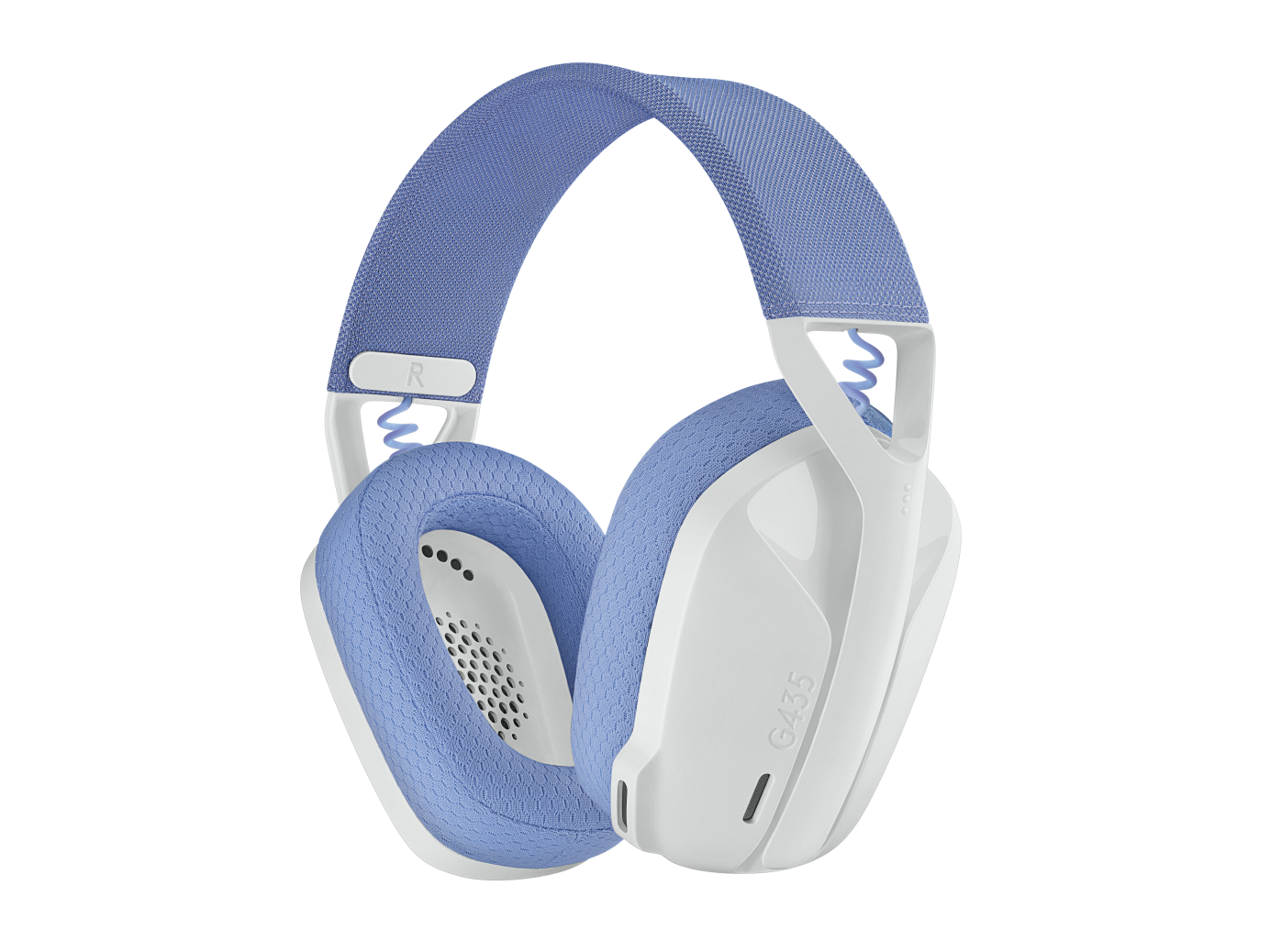 Audífono Gamer Logitech G435 Blanco  1