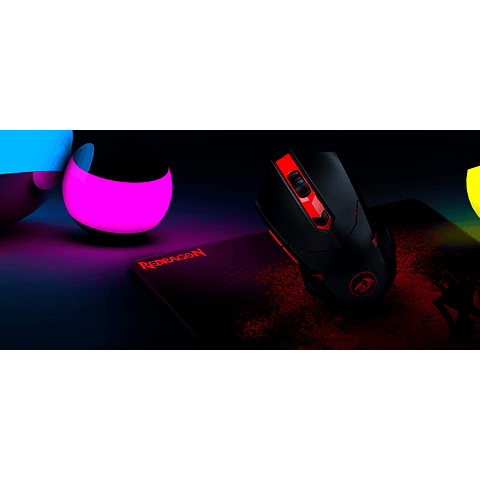 Bundle Redragon Mouse Centrophorus Inalámbrico + Mousepad Pisces 