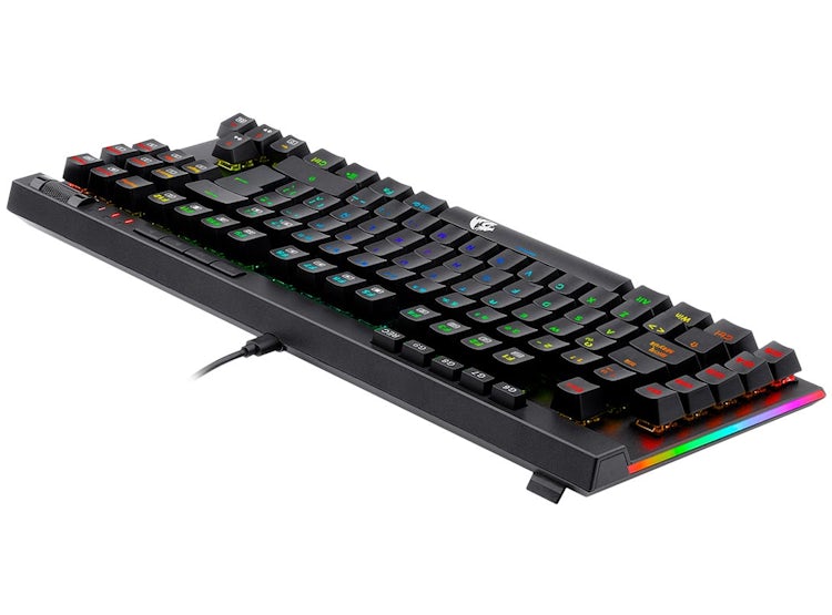 Teclado Gamer Redragon mecanico K550RGB Yama Black SW Purple  4