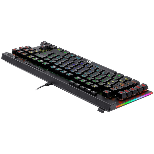 Teclado Gamer Redragon mecanico K550RGB Yama Black SW Purple  3