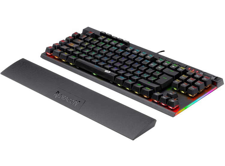 Teclado Gamer Redragon mecanico K550RGB Yama Black SW Purple  5