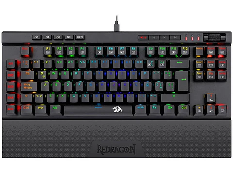 Teclado Gamer Redragon mecanico K550RGB Yama Black SW Purple 