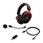 Audífono HyperX Cloud II Wireless 4