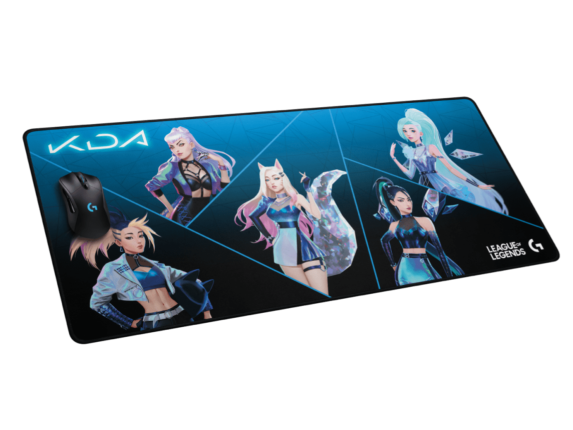 Mousepad Gamer Logitech G840 XL edición K/DA 1